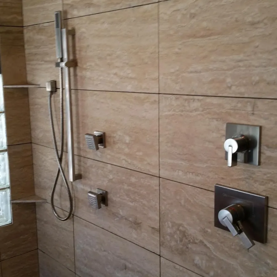 Shower fixture installation for Water Heater Replacement in Saddle Brook